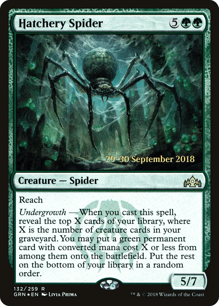 Hatchery Spider · Guilds of Ravnica Promos