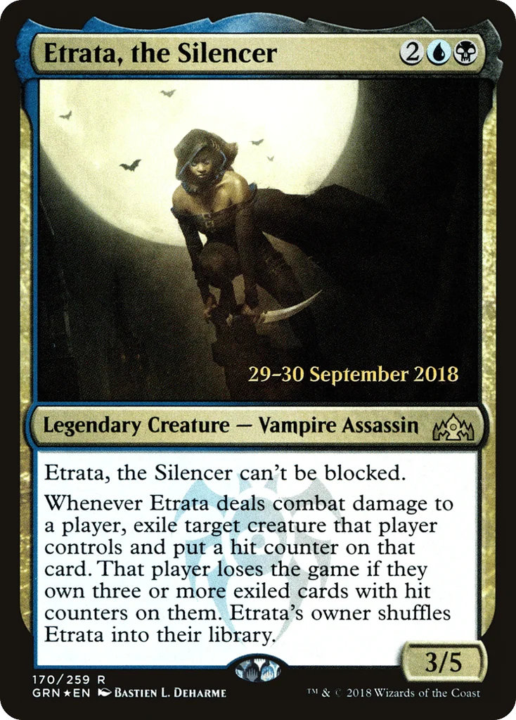Etrata, the Silencer · Guilds of Ravnica Promos
