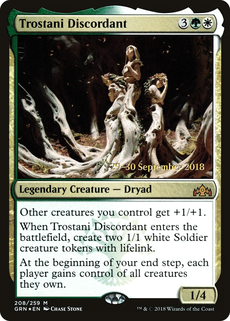 Trostani Discordant · Guilds of Ravnica Promos