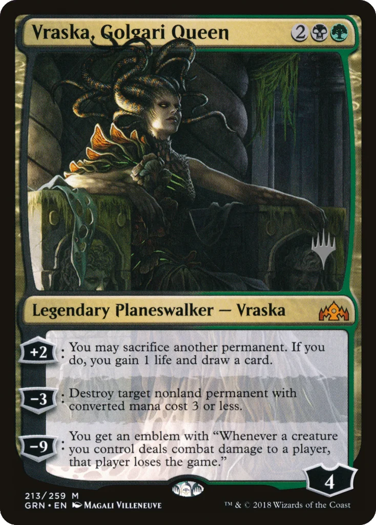 Vraska, Golgari Queen · Guilds of Ravnica Promos
