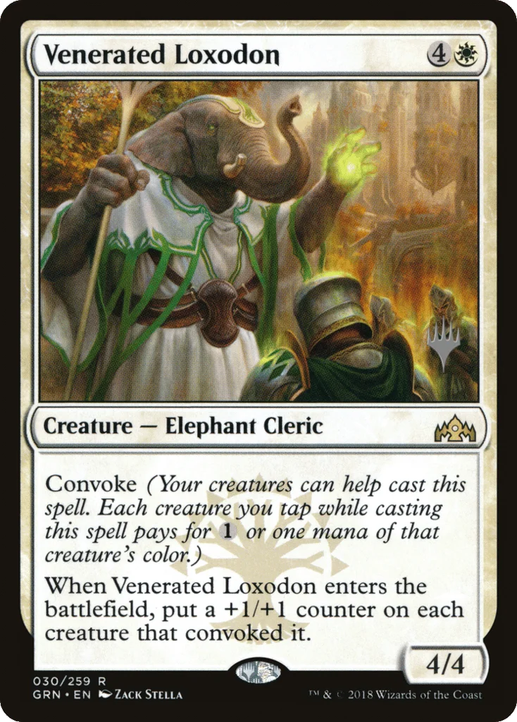 Venerated Loxodon · Guilds of Ravnica Promos