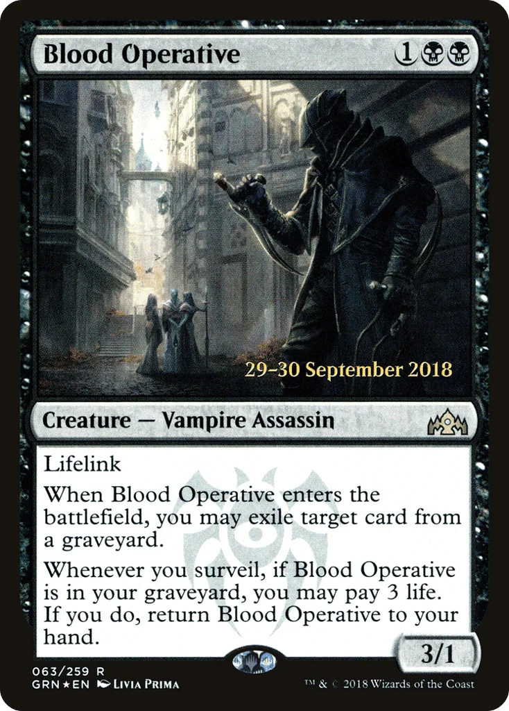 Blood Operative · Guilds of Ravnica Promos