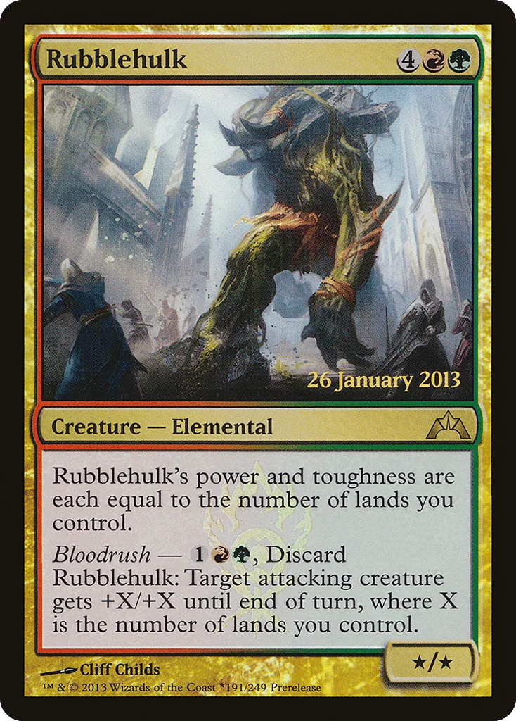 Rubblehulk · Gatecrash Promos