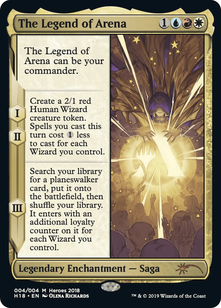The Legend of Arena · 2018 Heroes of the Realm