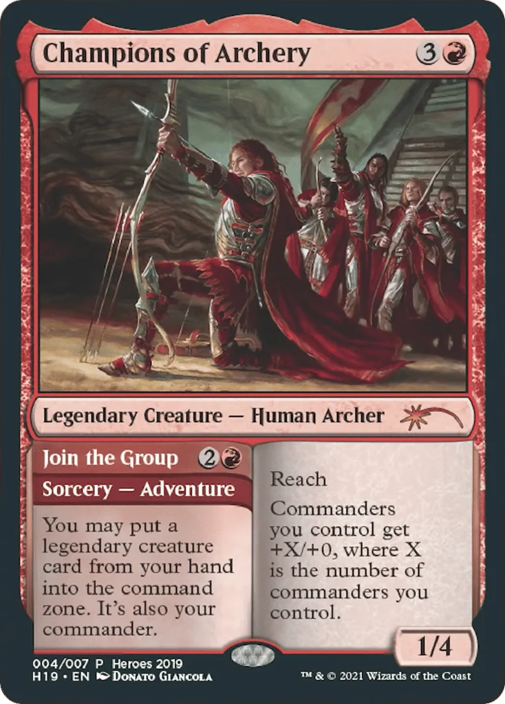 Champions of Archery // Join the Group · 2019 Heroes of the Realm