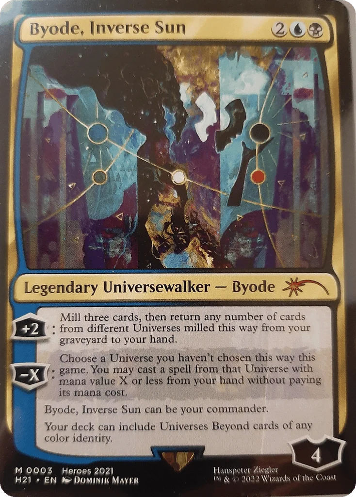 Byode, Inverse Sun · 2021 Heroes of the Realm