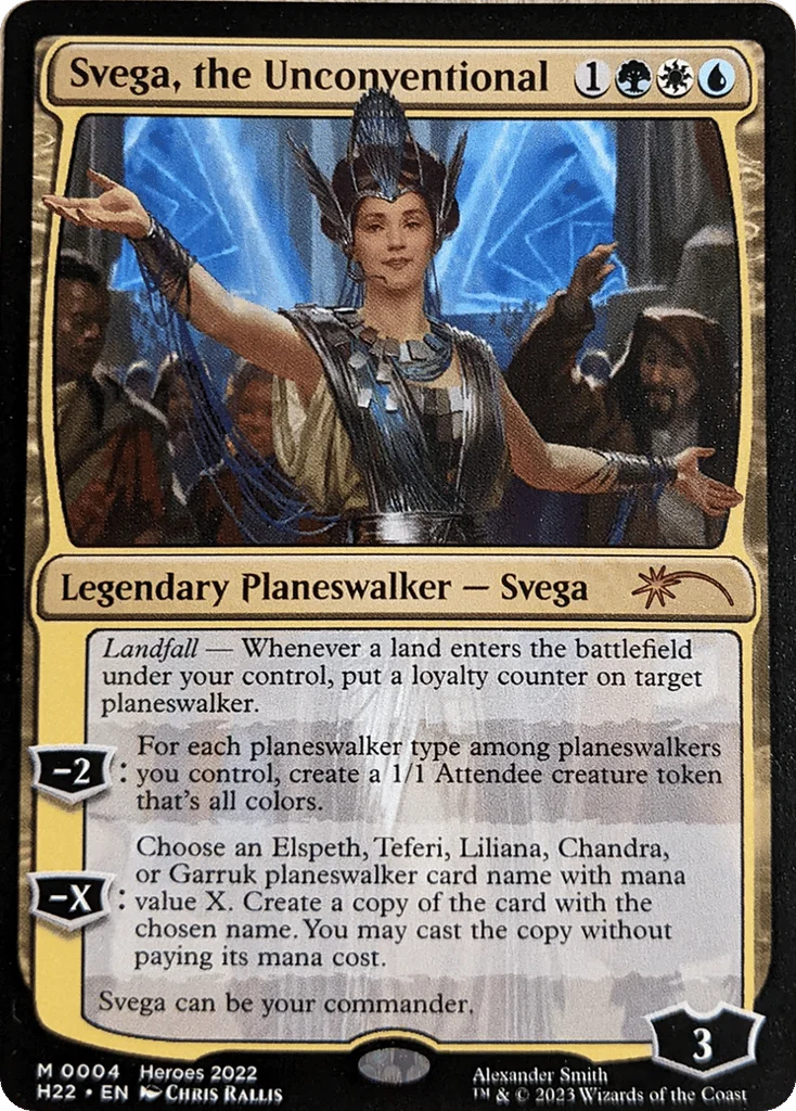 Svega, the Unconventional · 2022 Heroes of the Realm