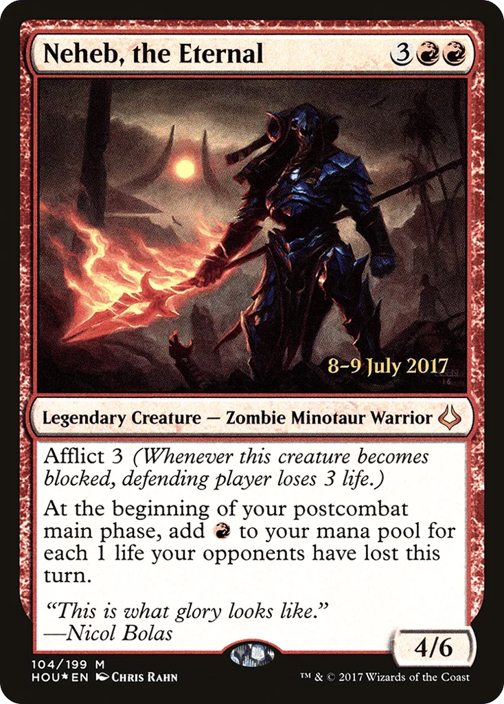 Neheb, the Eternal · Hour of Devastation Promos