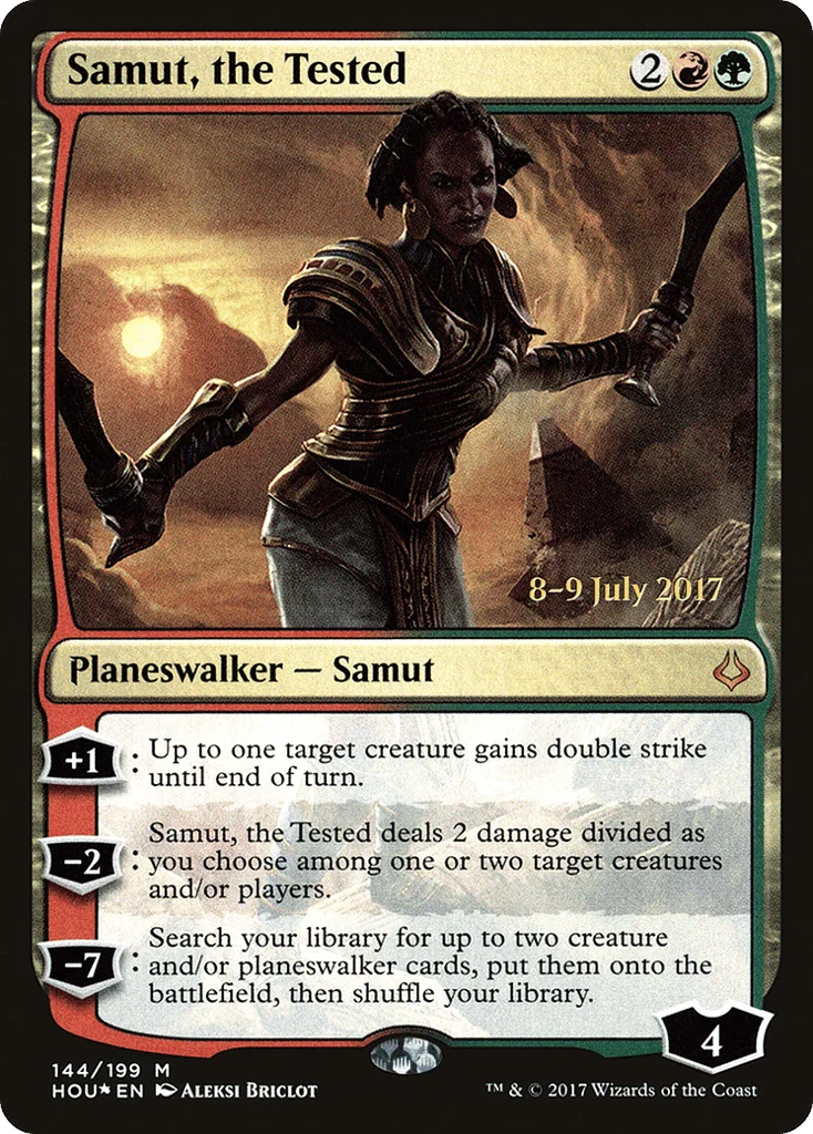 Samut, the Tested · Hour of Devastation Promos