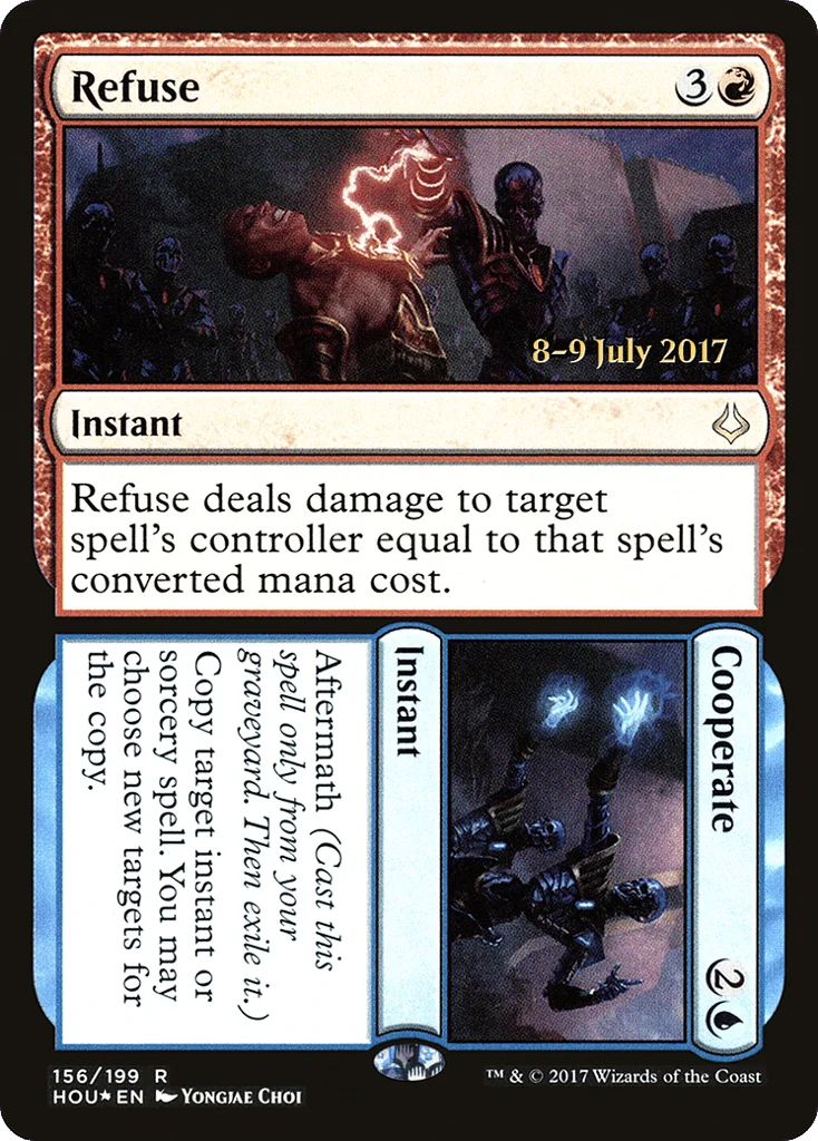 Refuse // Cooperate · Hour of Devastation Promos