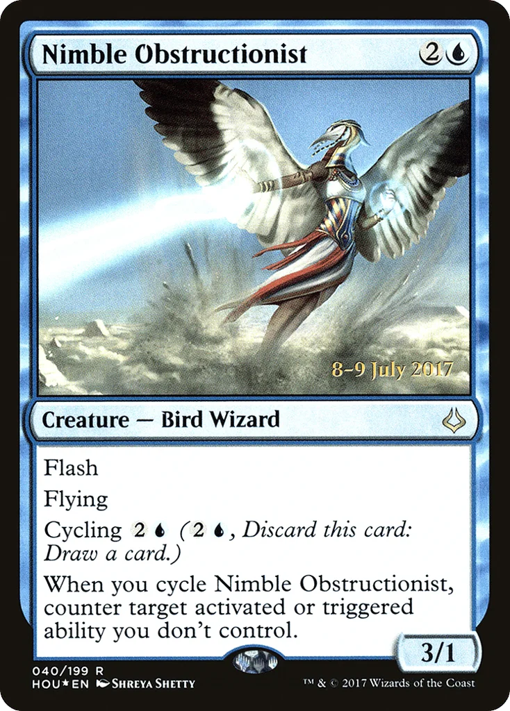 Nimble Obstructionist · Hour of Devastation Promos