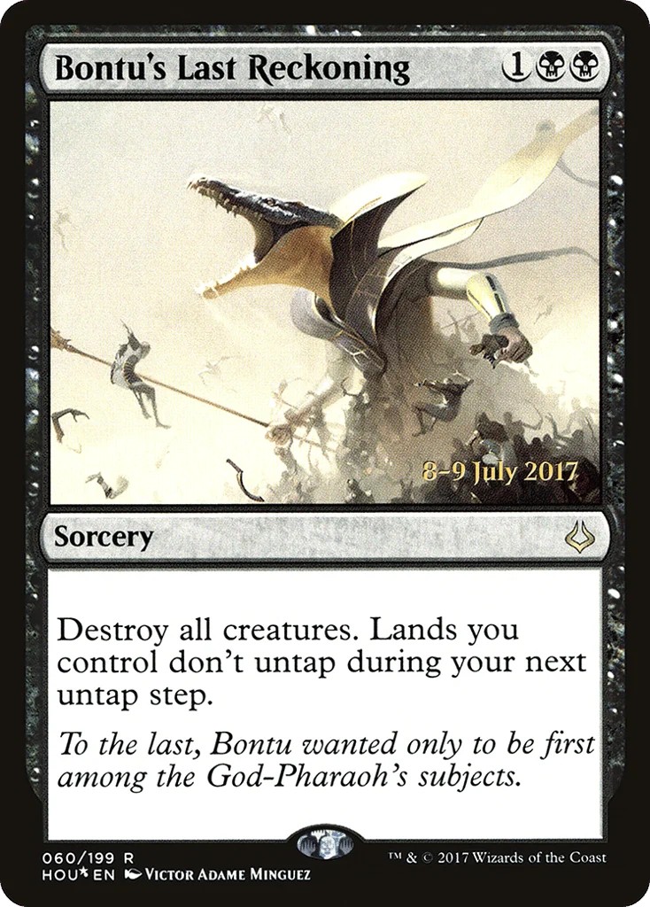 Bontu's Last Reckoning · Hour of Devastation Promos