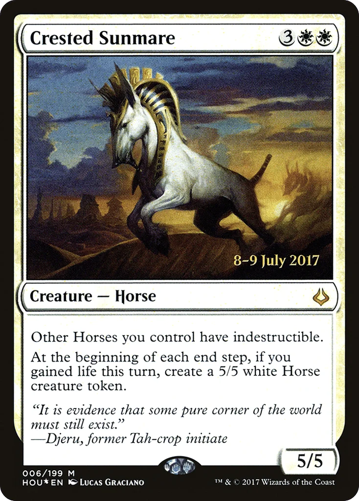 Crested Sunmare · Hour of Devastation Promos