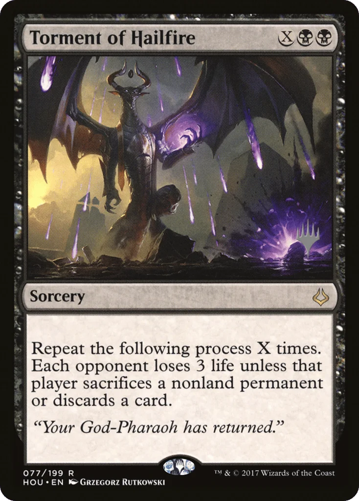 Torment of Hailfire · Hour of Devastation Promos