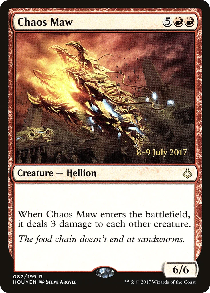 Chaos Maw · Hour of Devastation Promos