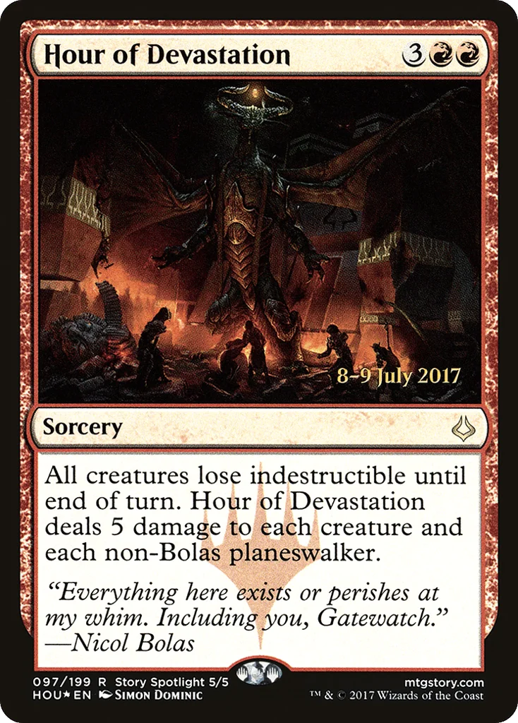Hour of Devastation · Hour of Devastation Promos