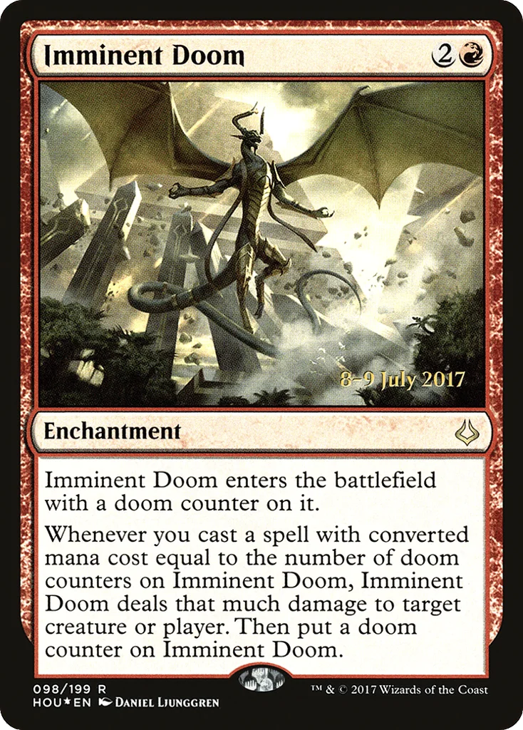 Imminent Doom · Hour of Devastation Promos