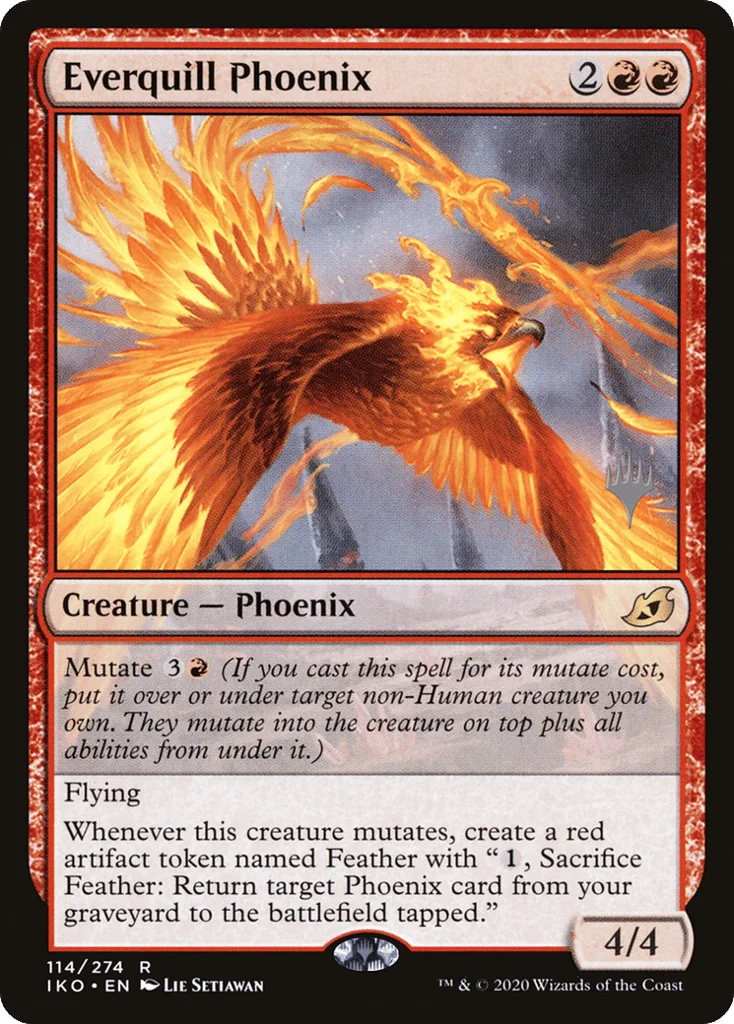 Everquill Phoenix · Ikoria: Lair of Behemoths Promos