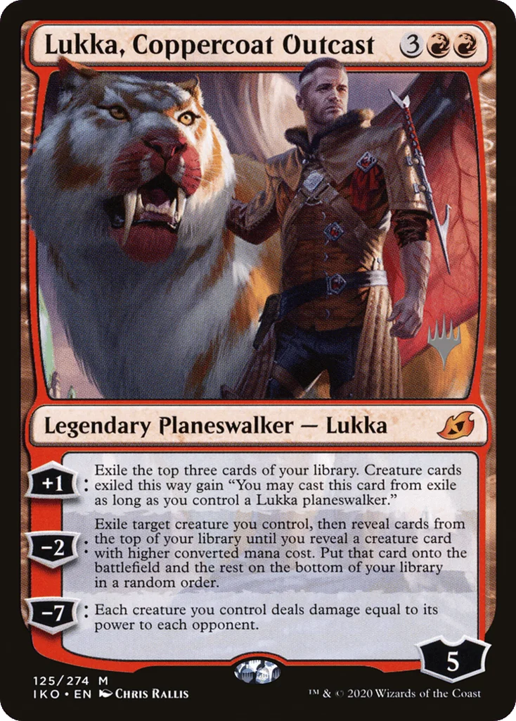 Lukka, Coppercoat Outcast · Ikoria: Lair of Behemoths Promos