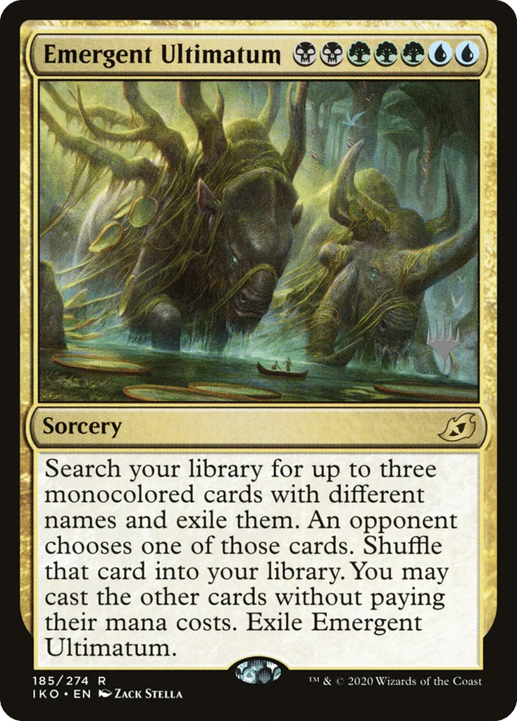 Emergent Ultimatum · Ikoria: Lair of Behemoths Promos