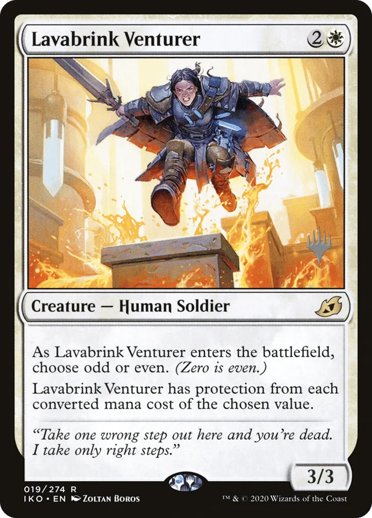 Lavabrink Venturer · Ikoria: Lair of Behemoths Promos