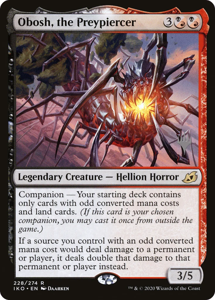 Obosh, the Preypiercer · Ikoria: Lair of Behemoths Promos