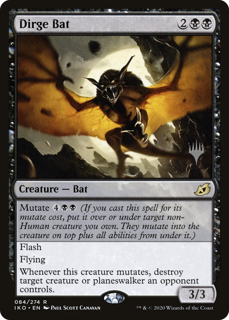 Dirge Bat · Ikoria: Lair of Behemoths Promos