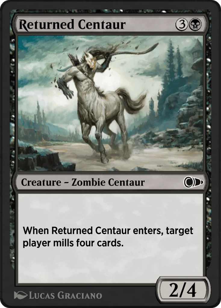 Returned Centaur · Pioneer Masters