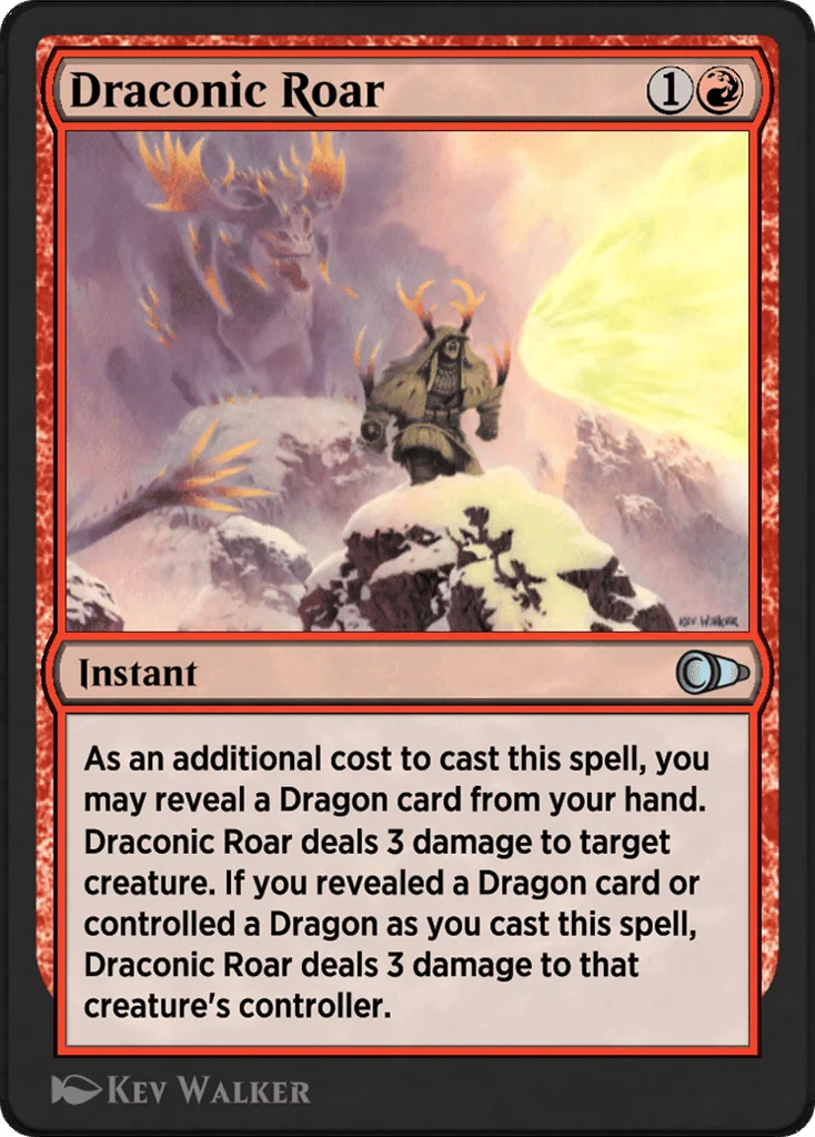 Draconic Roar · Pioneer Masters