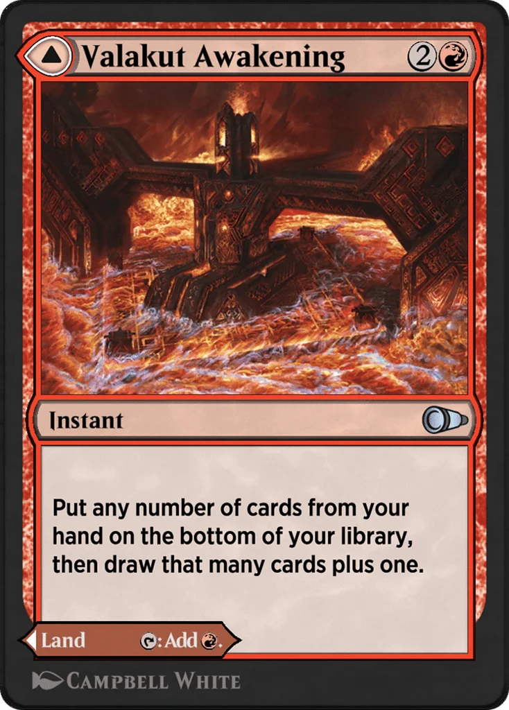 Valakut Awakening // Valakut Stoneforge · Pioneer Masters