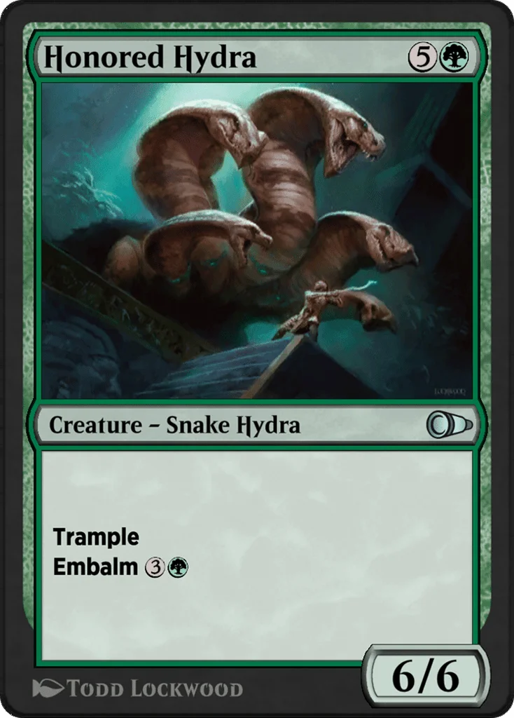 Honored Hydra · Pioneer Masters