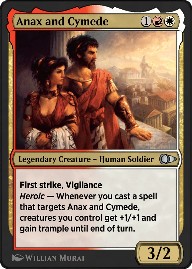 Anax and Cymede · Pioneer Masters