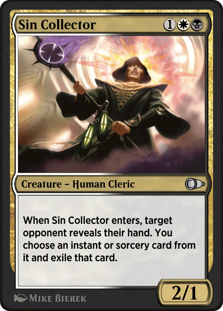 Sin Collector · Pioneer Masters