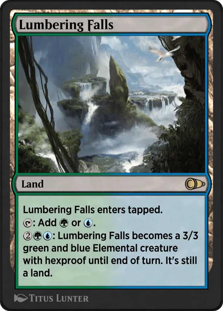 Lumbering Falls · Pioneer Masters