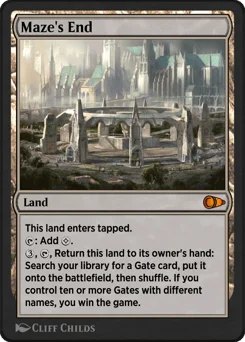 Maze's End