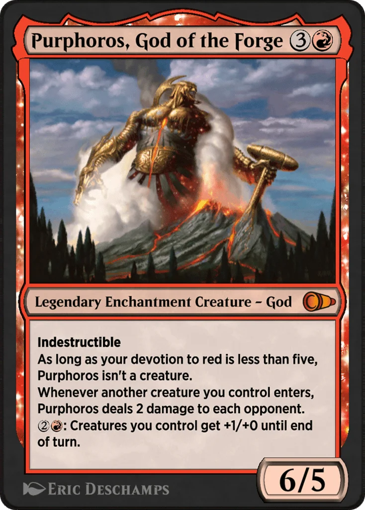 Purphoros, God of the Forge · Pioneer Masters