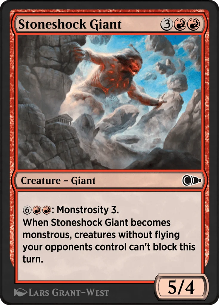 Stoneshock Giant · Pioneer Masters