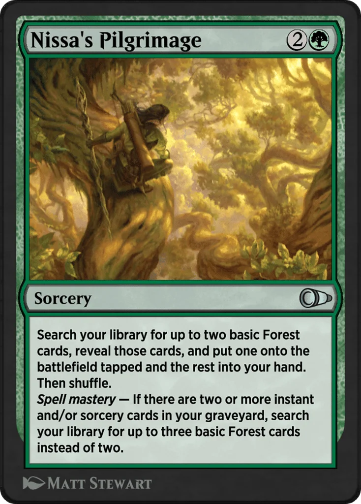 Nissa's Pilgrimage · Pioneer Masters