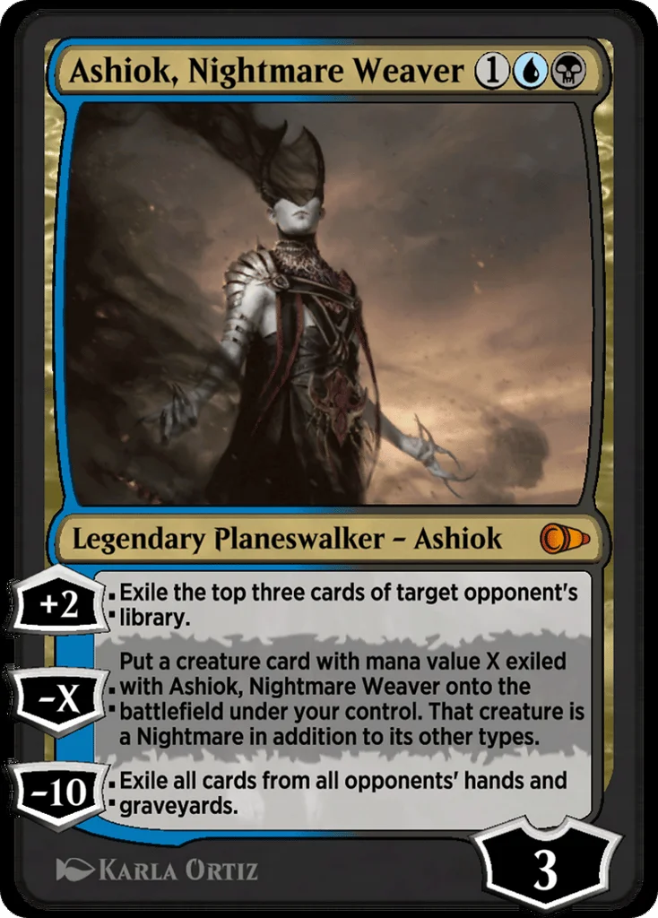 Ashiok, Nightmare Weaver · Pioneer Masters