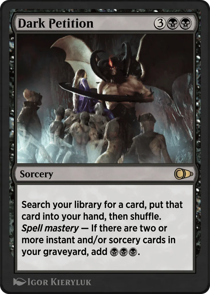 Dark Petition · Pioneer Masters