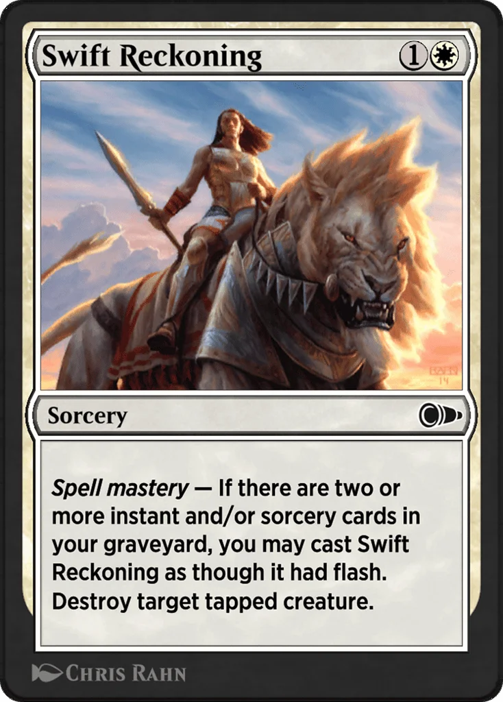 Swift Reckoning · Pioneer Masters