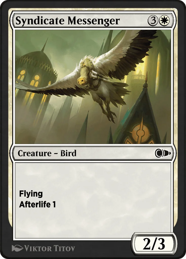 Syndicate Messenger · Pioneer Masters