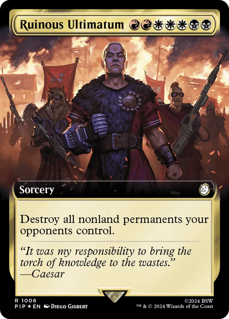 Ruinous Ultimatum · Fallout