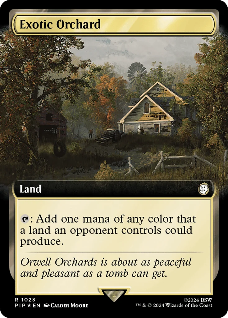 Exotic Orchard · Fallout