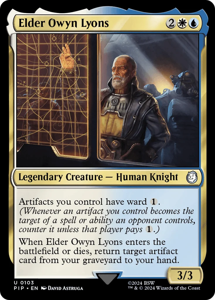 Elder Owyn Lyons · Fallout