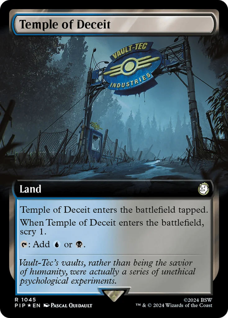 Temple of Deceit · Fallout
