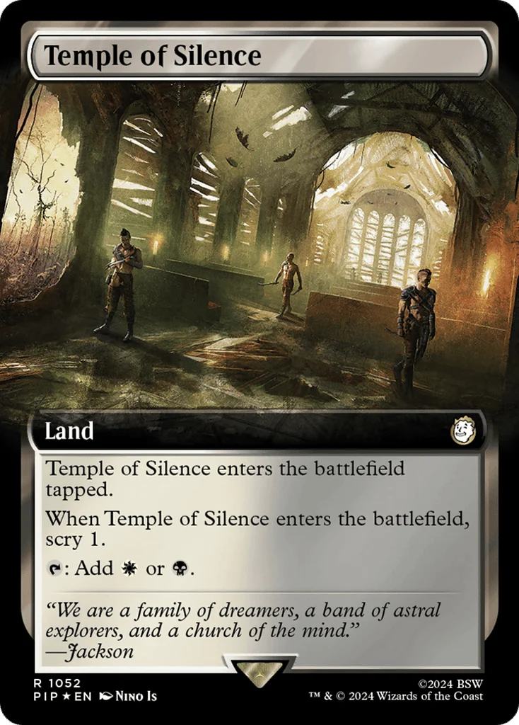 Temple of Silence · Fallout