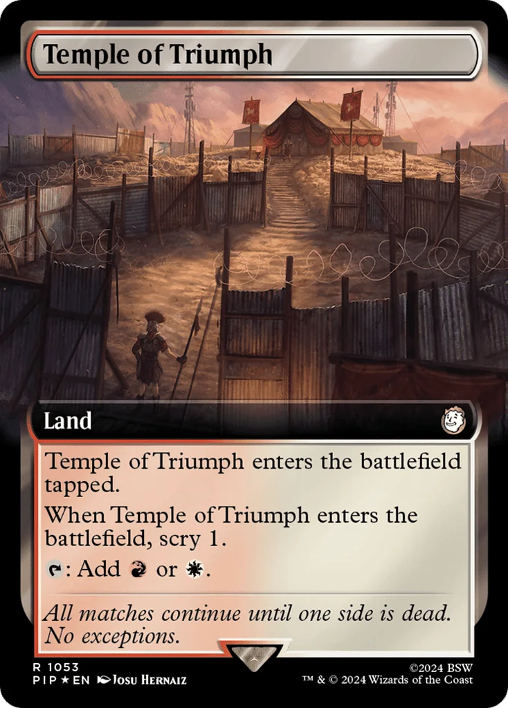 Temple of Triumph · Fallout