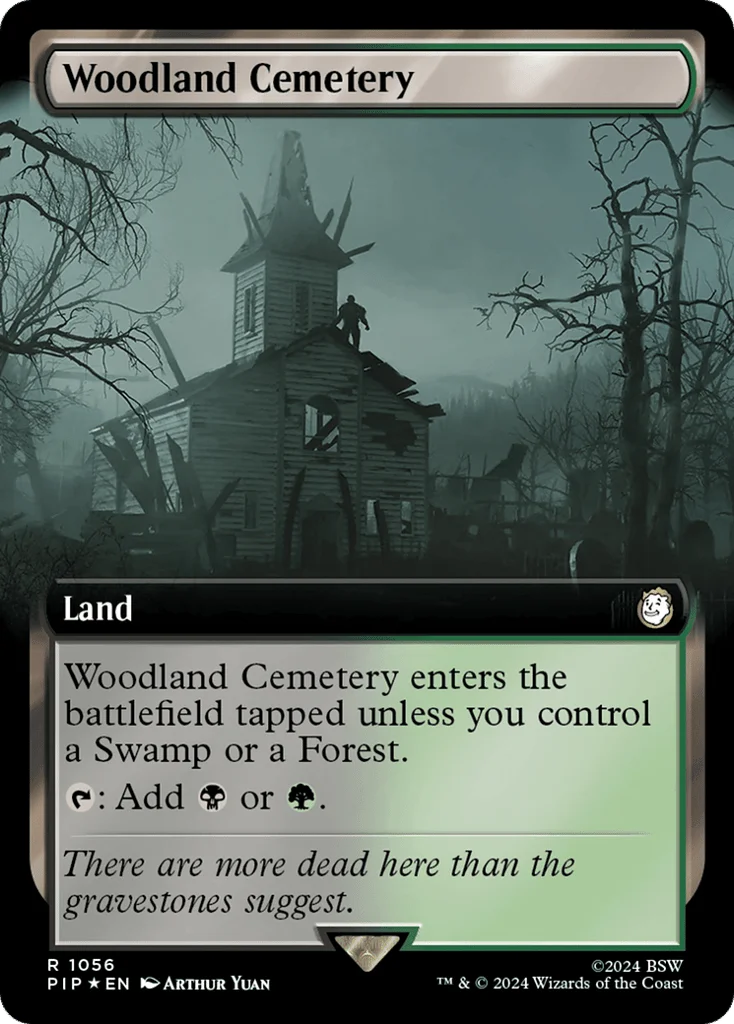 Woodland Cemetery · Fallout