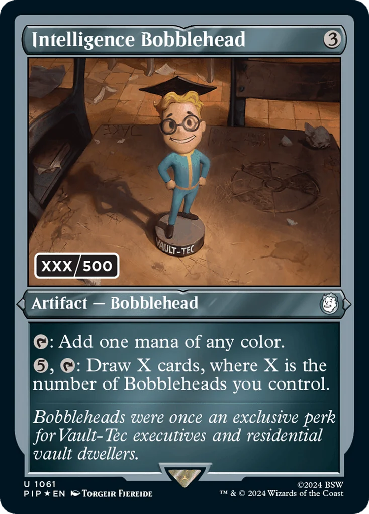 Intelligence Bobblehead · Fallout